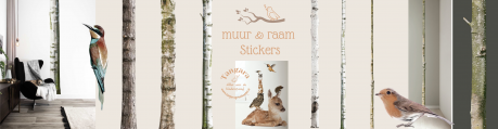 Banner muur stickers, vilten planten Tangara groothandel kinderopvanginrichting 0947